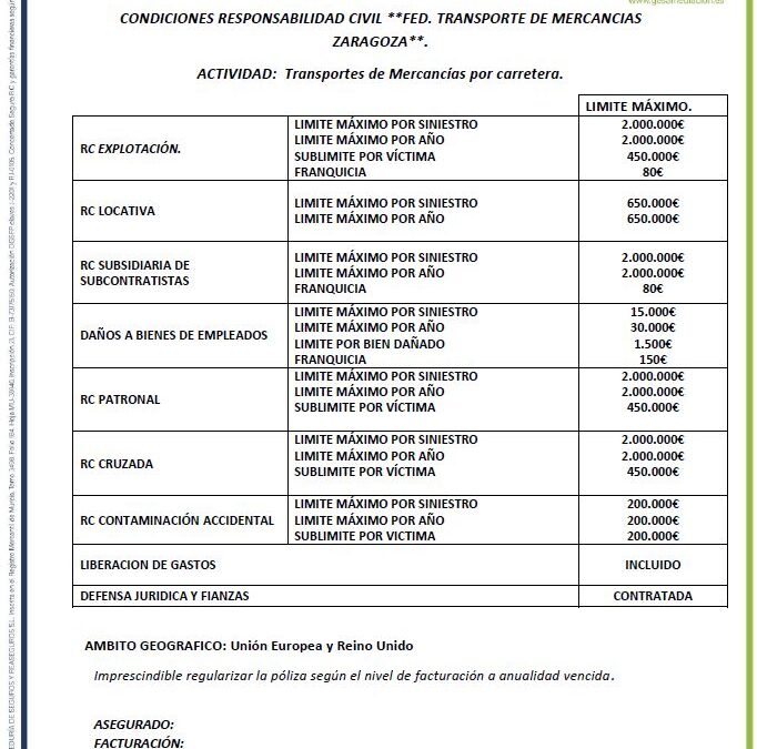 Condiciones póliza de Responsabilidad Civil: Ventajas de solicitar seguro con Gesa Mediación